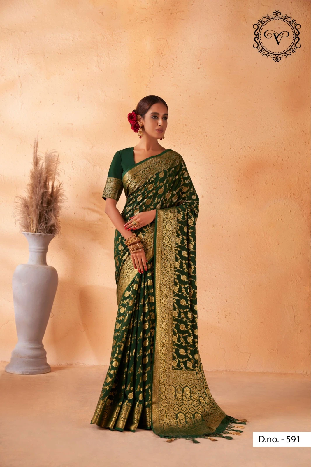 Sumshy 1043 Navya Silk Georgette Saree Collection